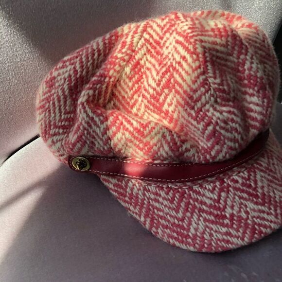 VINTAGE COACH y2k News boy paper boy newsie hat designer NEVER WORN - Picture 6 of 6